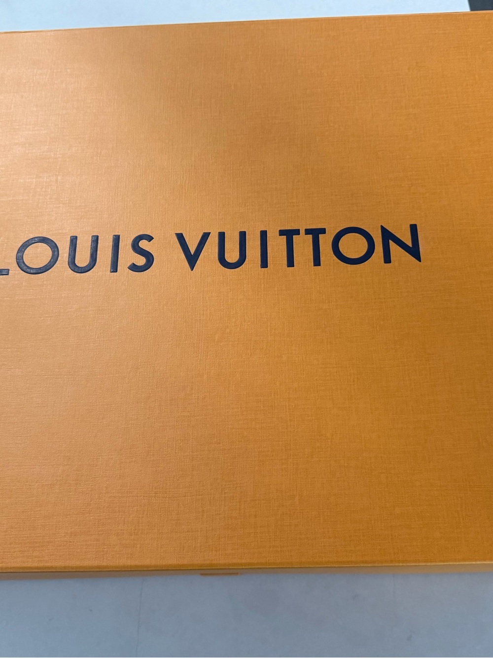 Louis Vuitton  authentic Orange Designer box